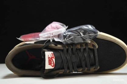 JORDAN AIR CQ4277-001 SCOTT DARK TRAVIS LOW MOCHA 1 0804